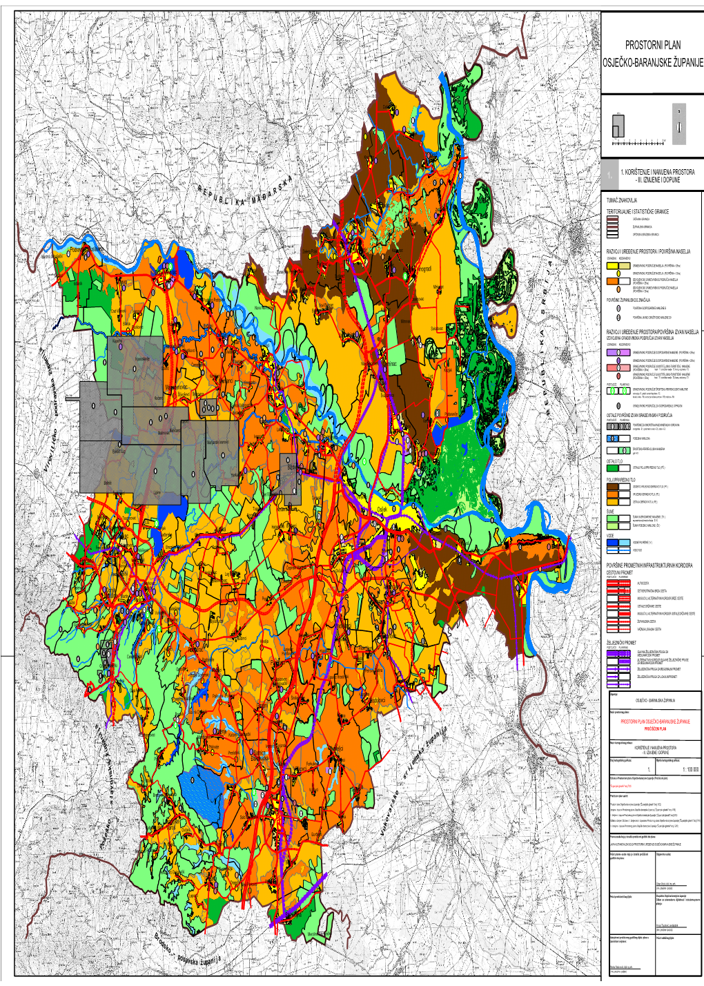 Prostorni Plan Osječko-Baranjske Županije ("Županijski Glasnik" Broj 1/02) Odluku O Izmjeni Odluke II