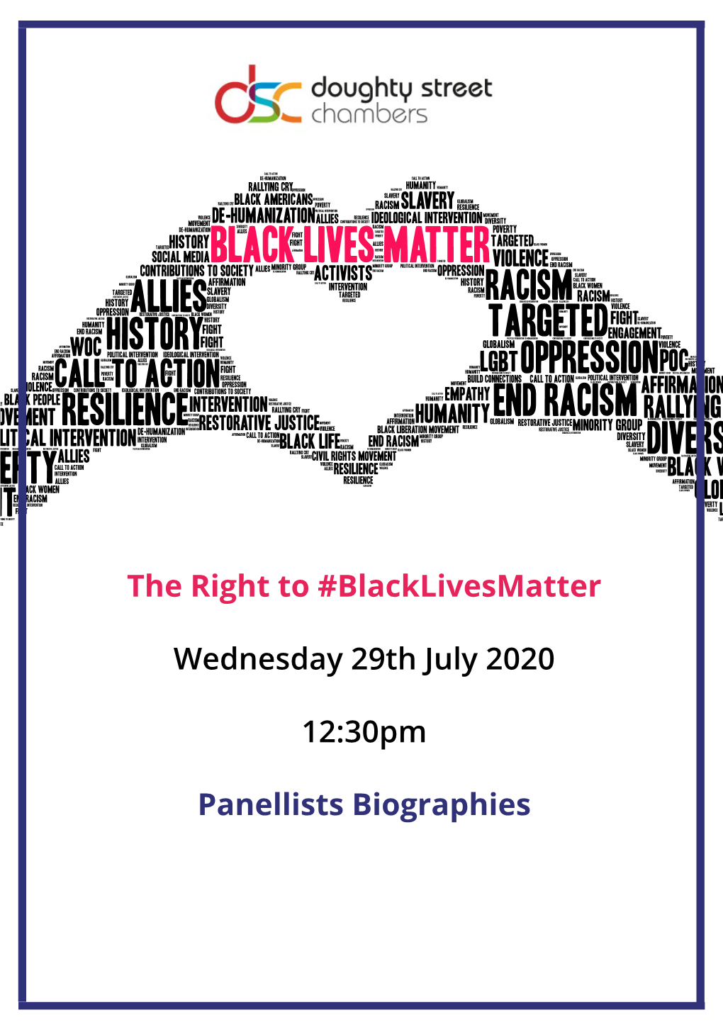 The Right to #Blacklivesmatter