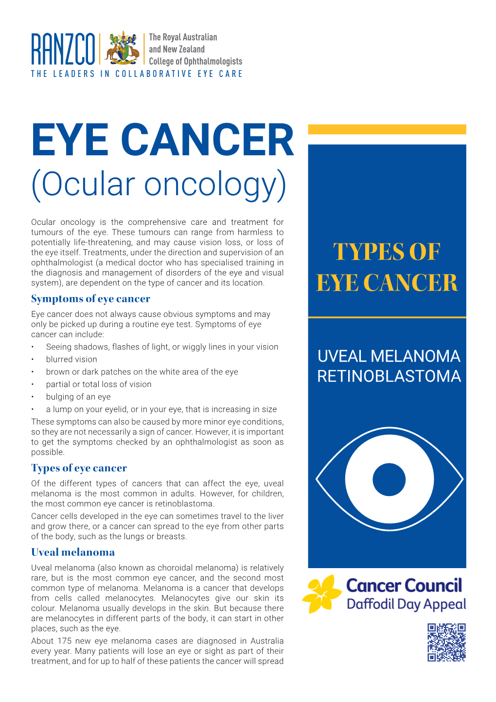 EYE CANCER (Ocular Oncology)