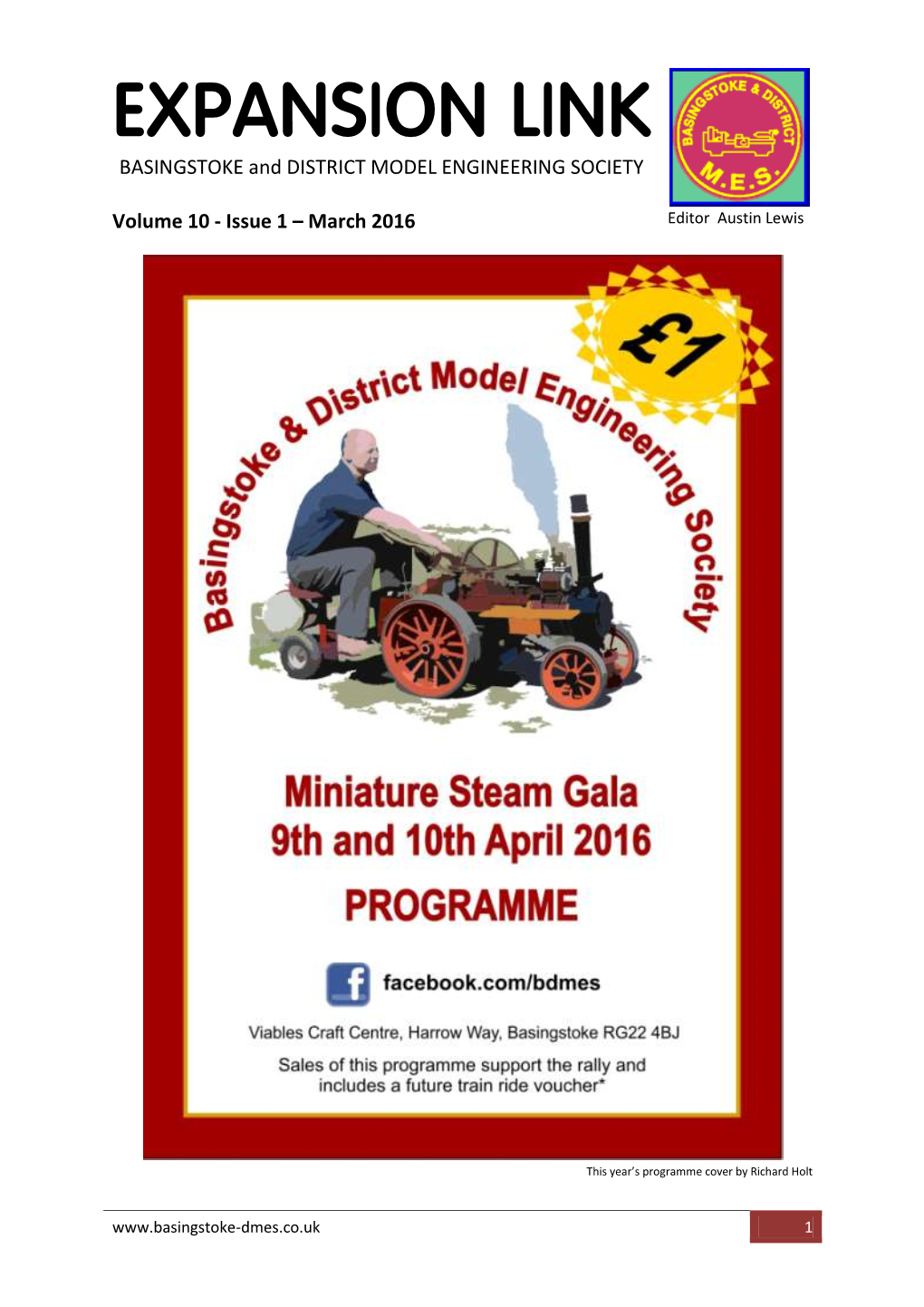 EXPANSION LINK BASINGSTOKE and DISTRICT MODEL ENGINEERING SOCIETY