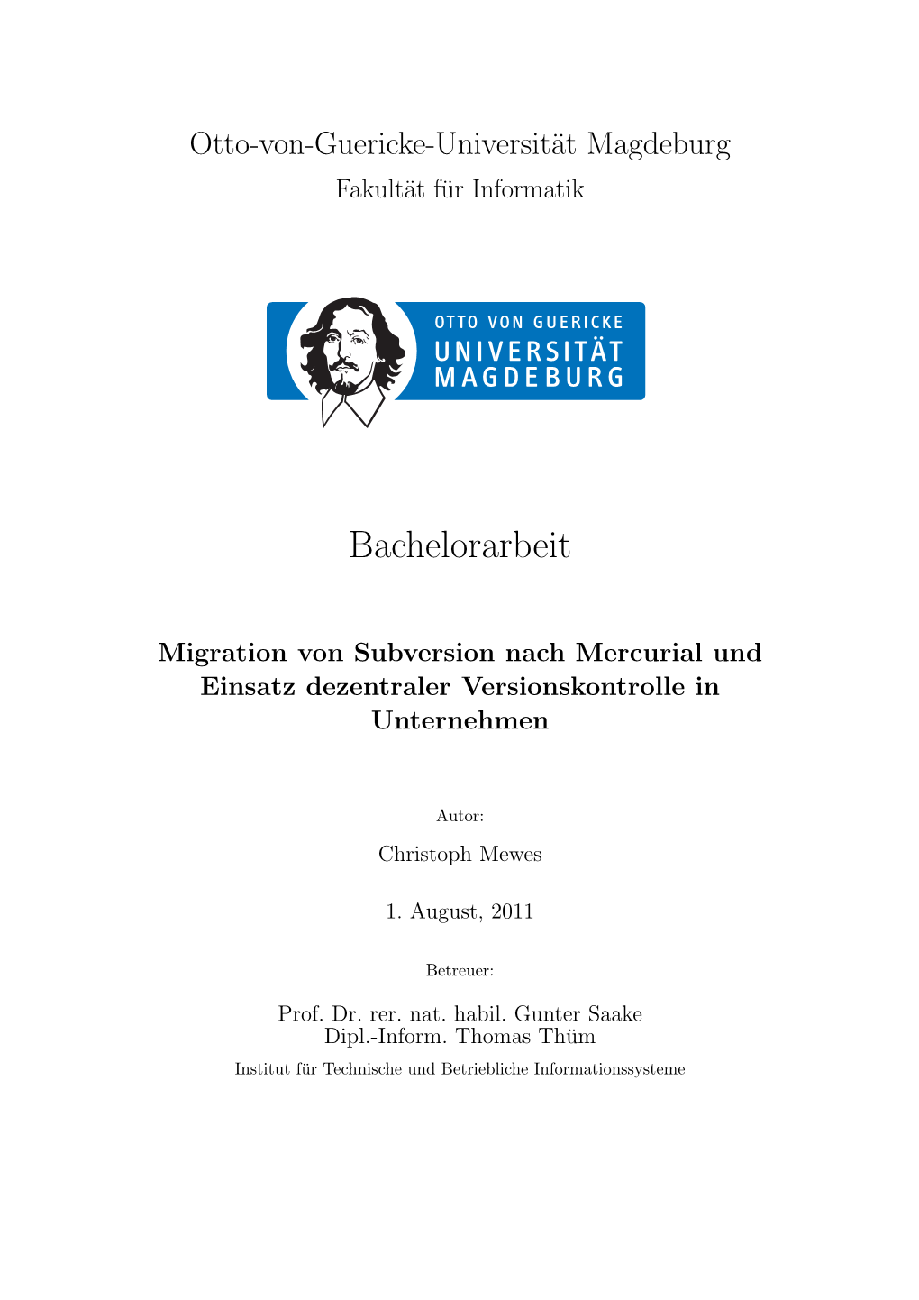 Migration Von Subversion Nach Mercurial Und Einsatz Dezentraler Versionskontrolle in Unternehmen