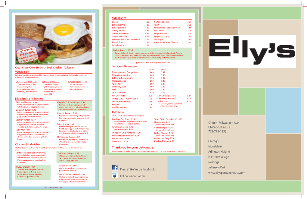 Ellys Pancake House Jeff Park New Prices Jan 2015.Indd