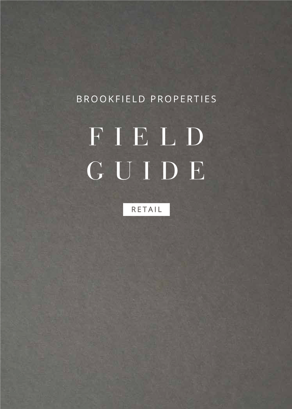 FIELD GUIDE About Us