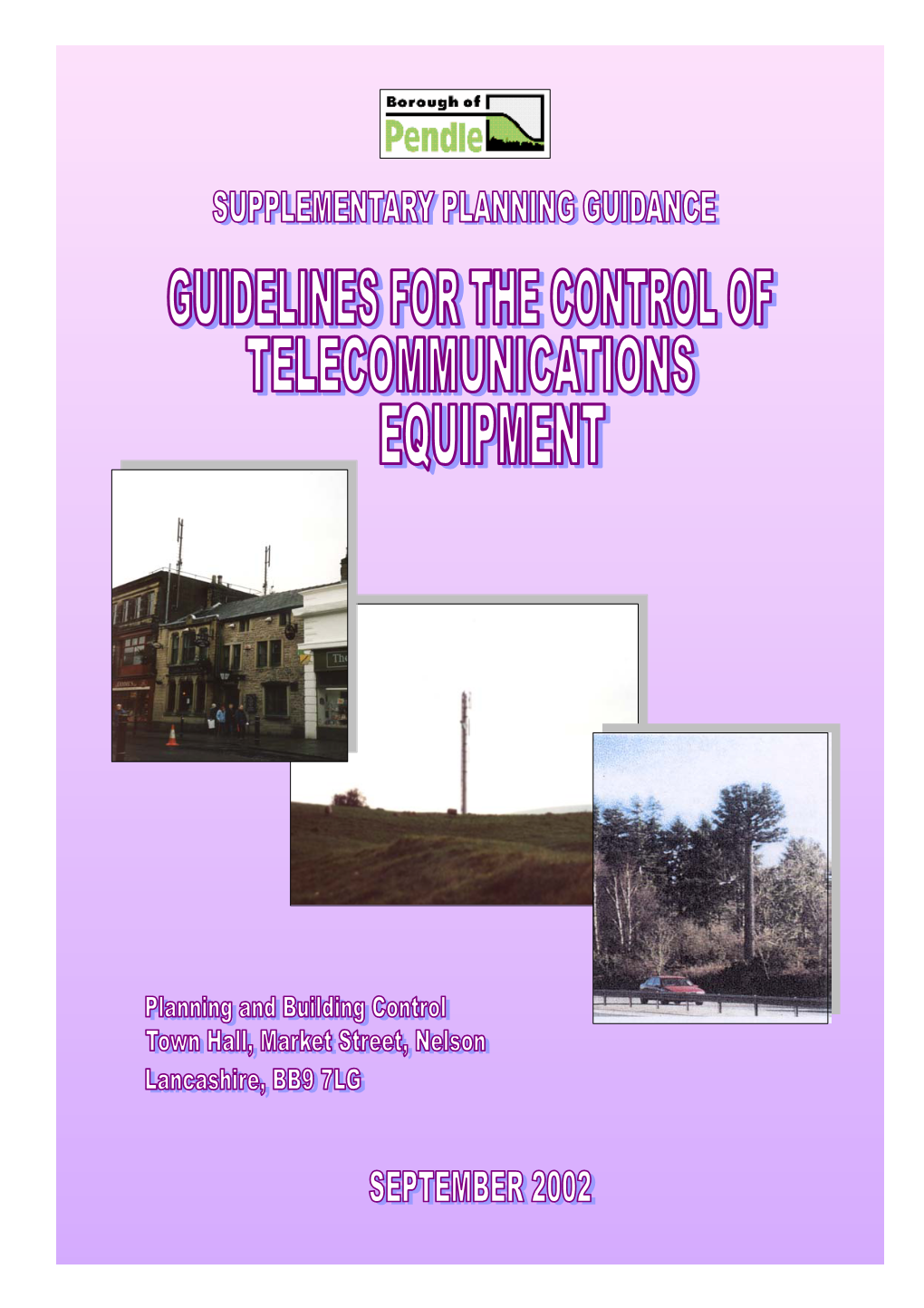 Download Supplementary Planning Guidance for Telecommunications