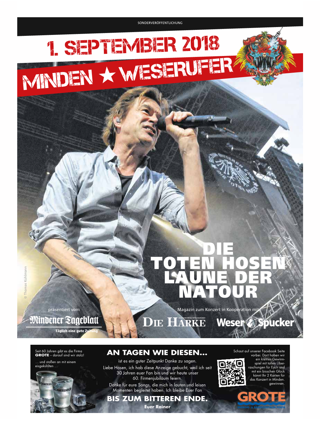 Minden * Weserufer 1. September 2018