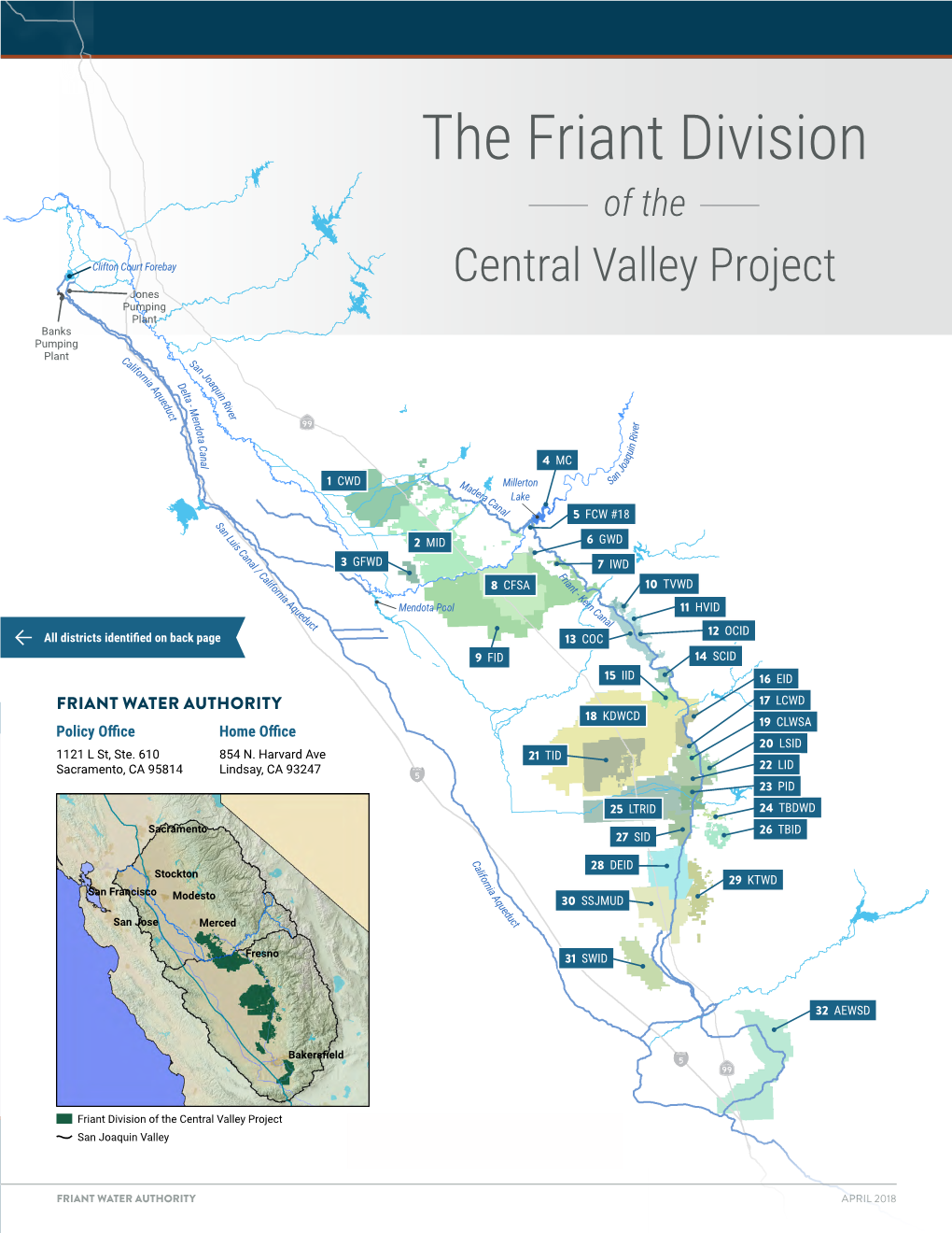 The Friant Division C F 16,900 Acres | 90 Ag