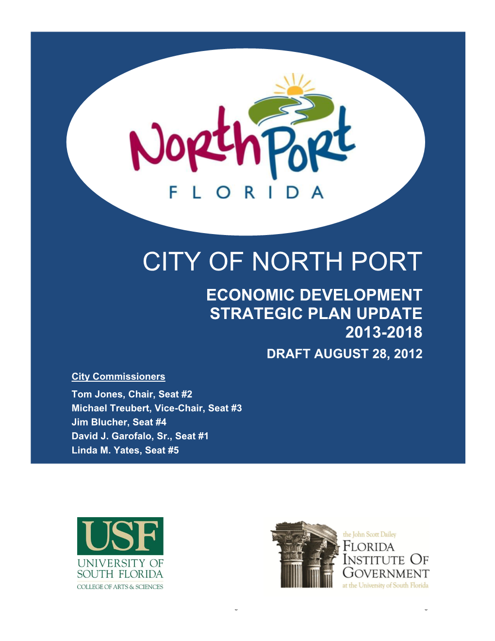 Economic Development Strategic Plan Update 2013-2018 Draft August 28, 2012