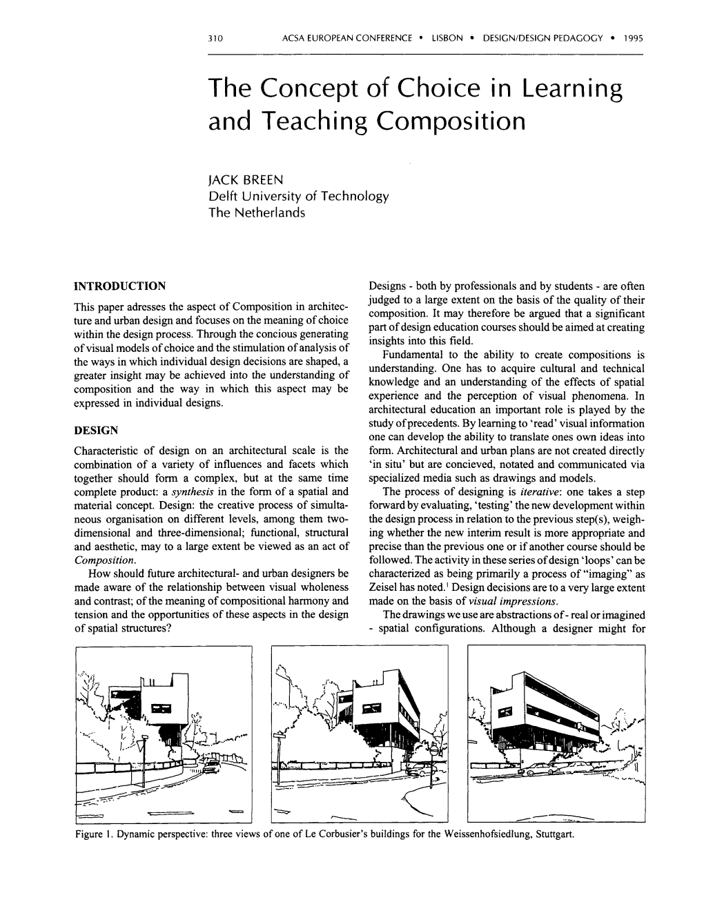 The Concept of Choice in Learning and Teaching Composition