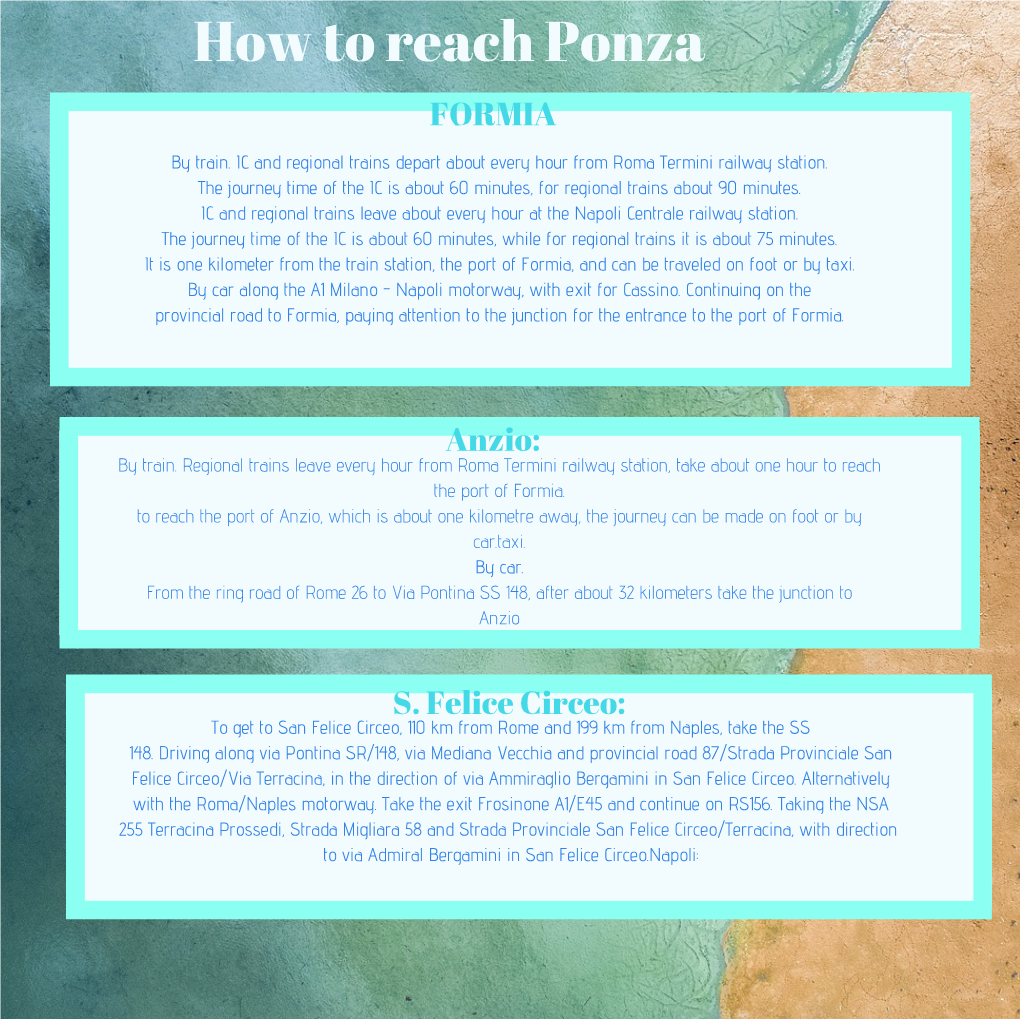 Come Raggiungere Ponza