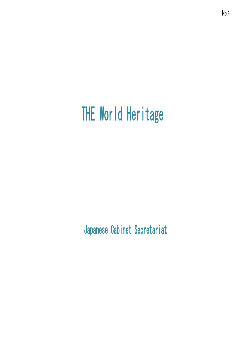 THE World Heritage