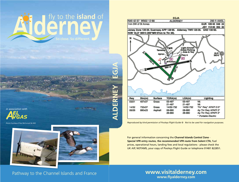 Fly to Alderney