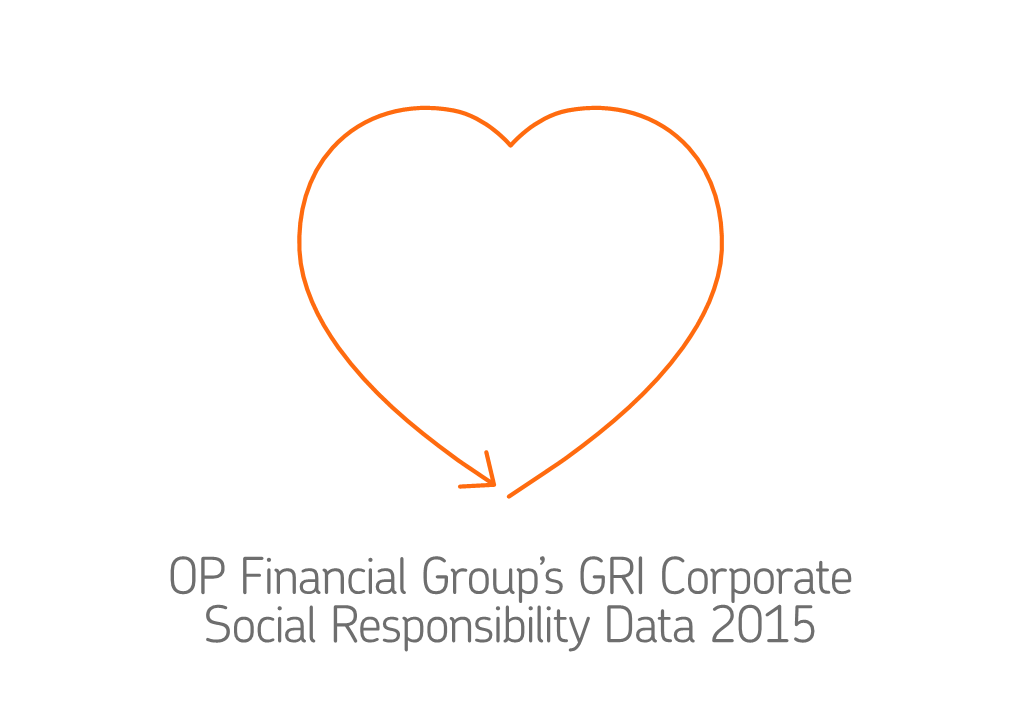 OP Financial Group's GRI Corporate Social Responsibility Data 2015