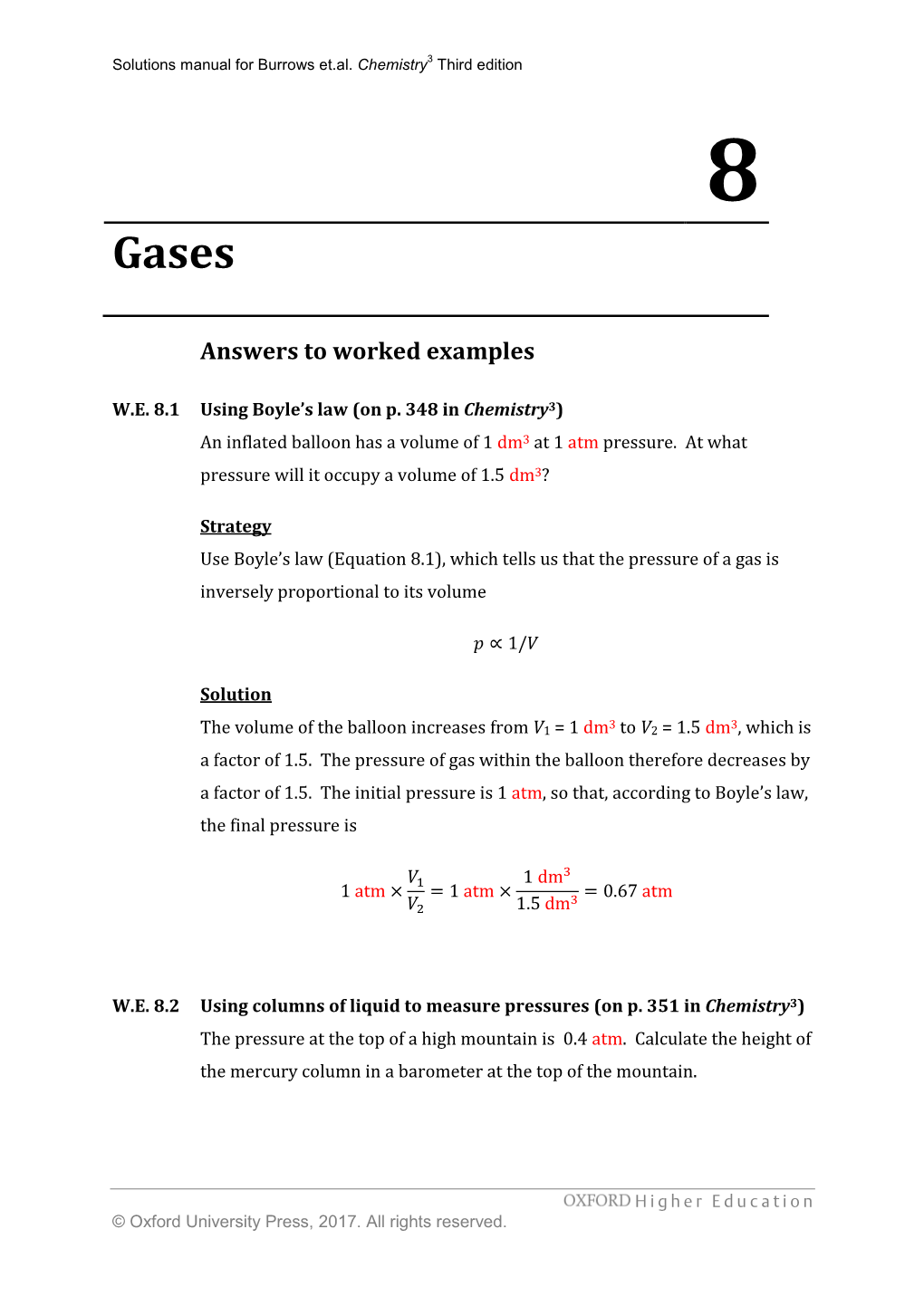 Answers to Worked Examples