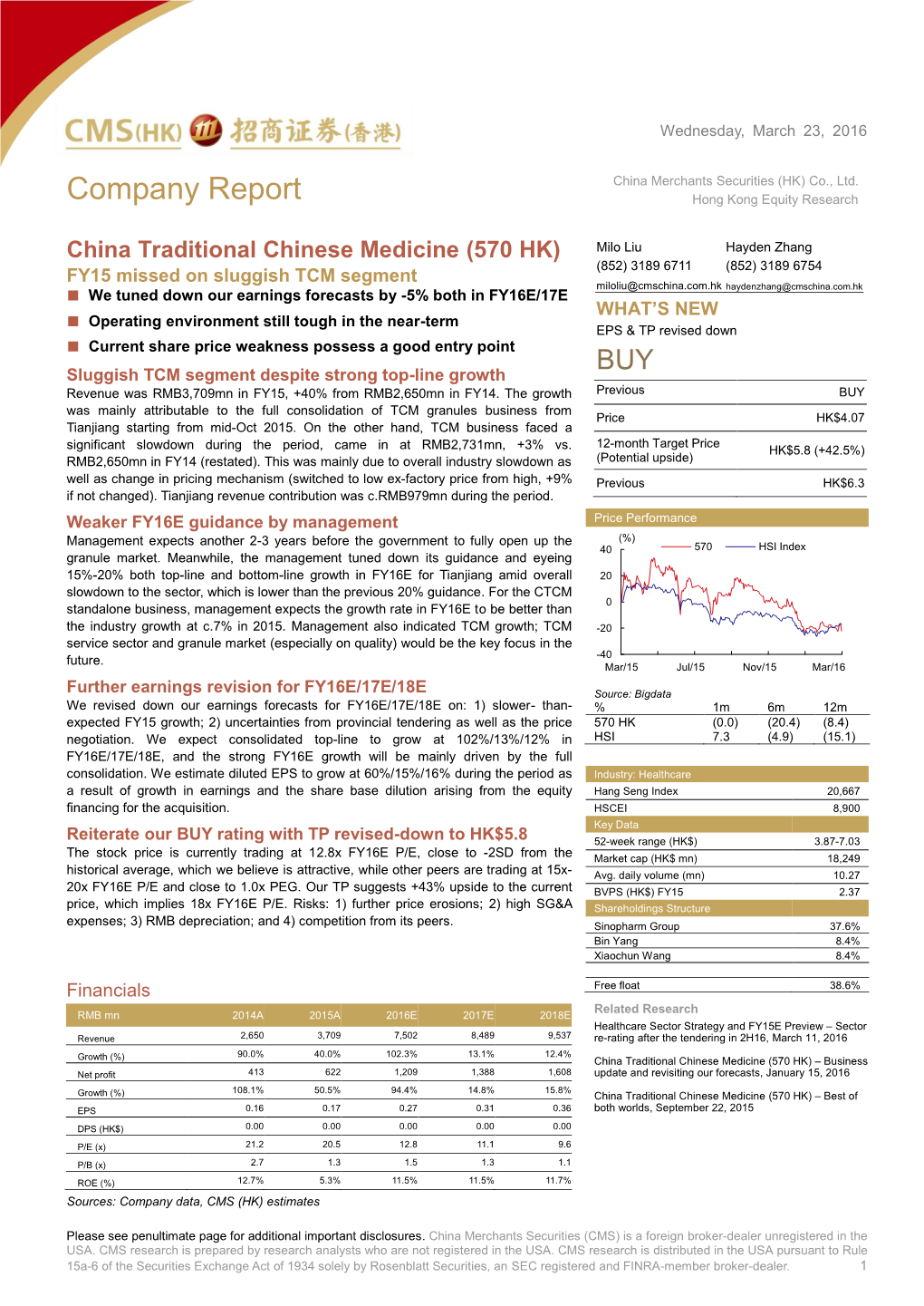 Company Report Hong Kong Equity Research