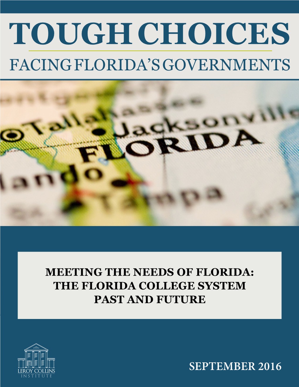 Tough Choices Facing Florida’S Governments