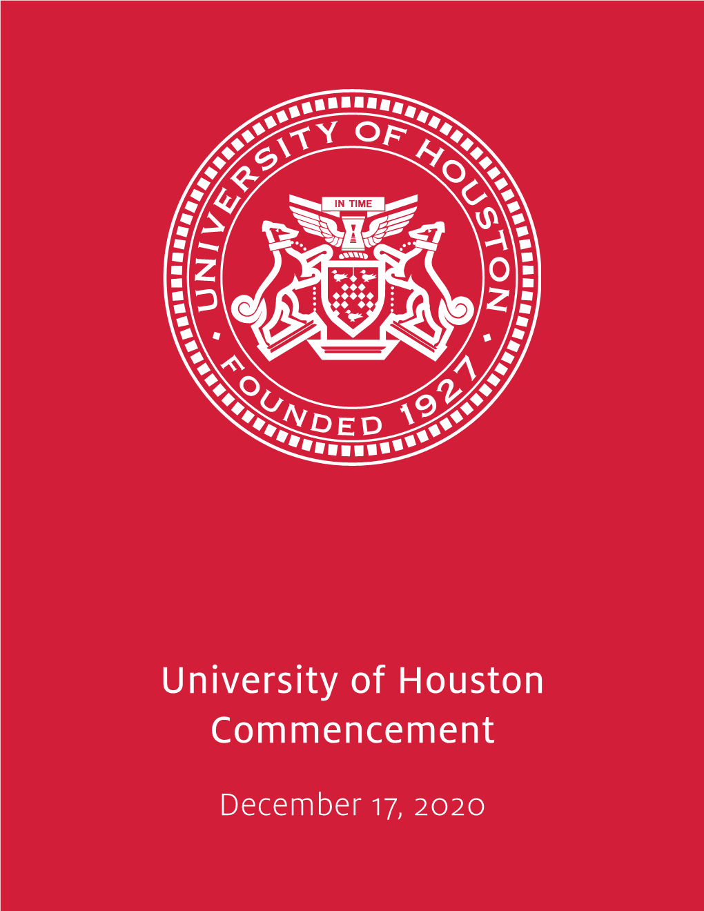 University of Houston Commencement