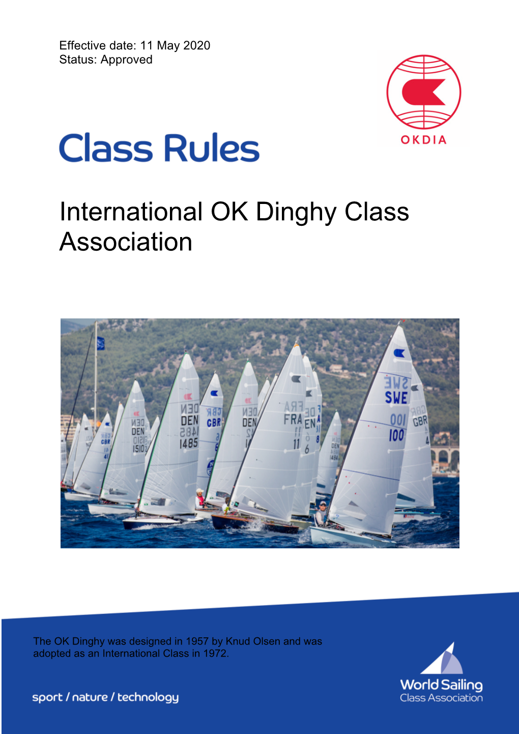 International OK Dinghy Class Association