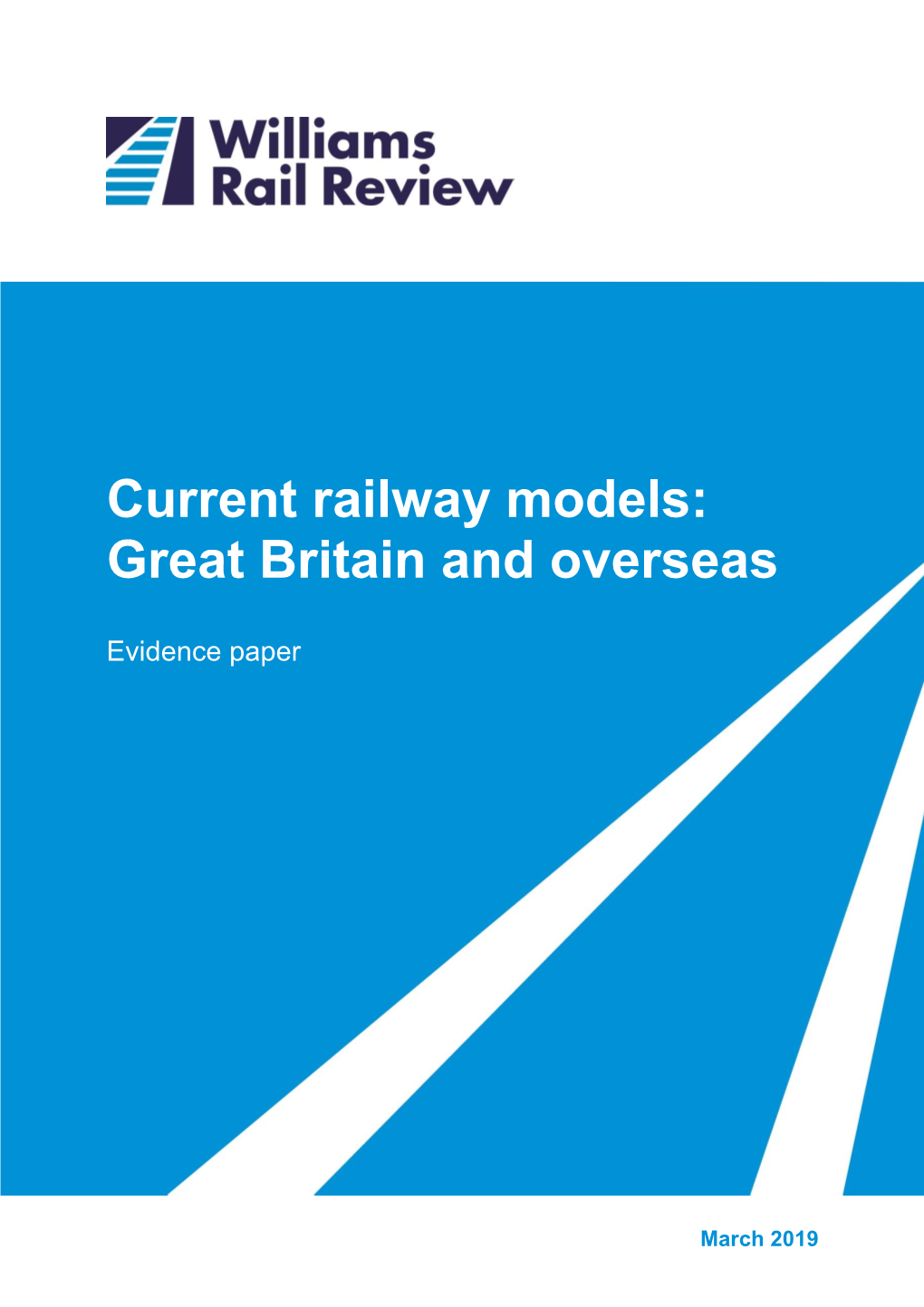 Current Railway Models (Great Britain and Overseas)