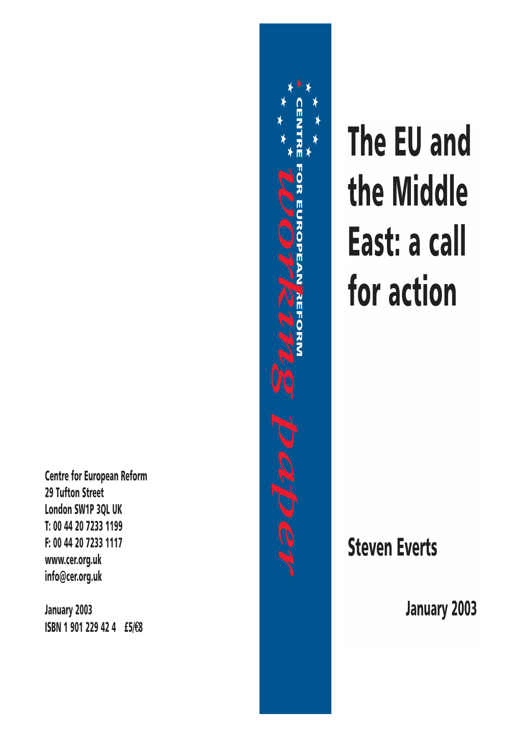 The EU and the Middle East: a Call for Action