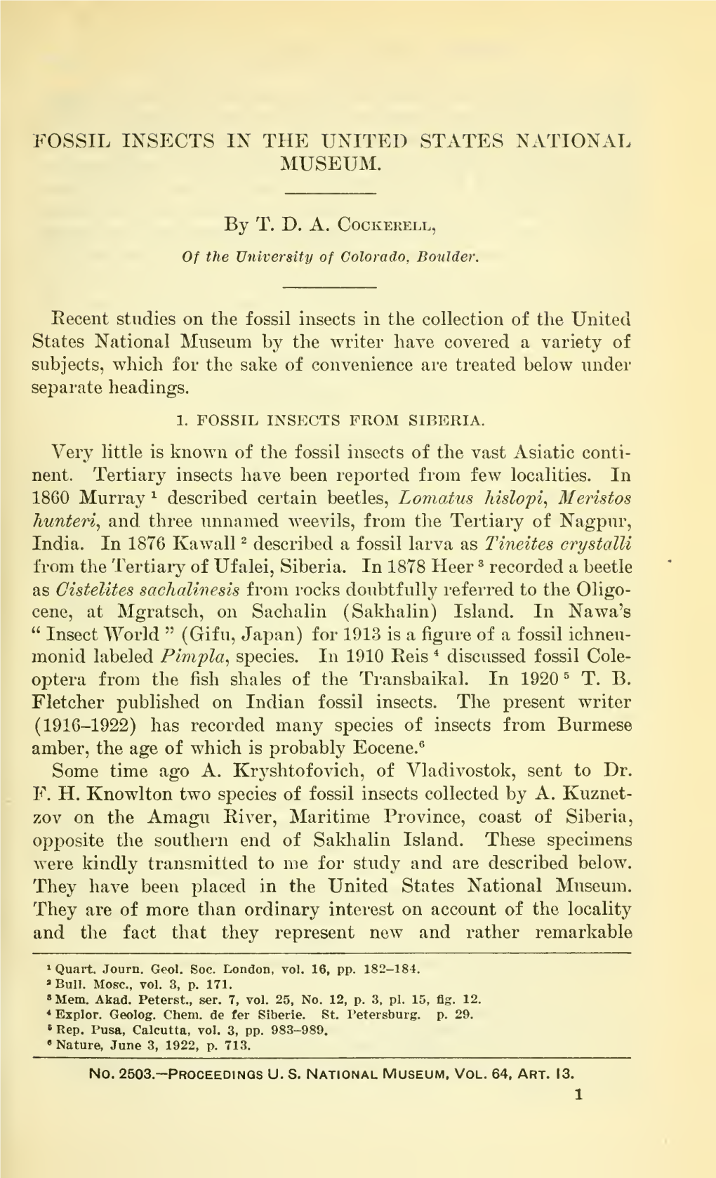 Proceedings of the United States National Museum