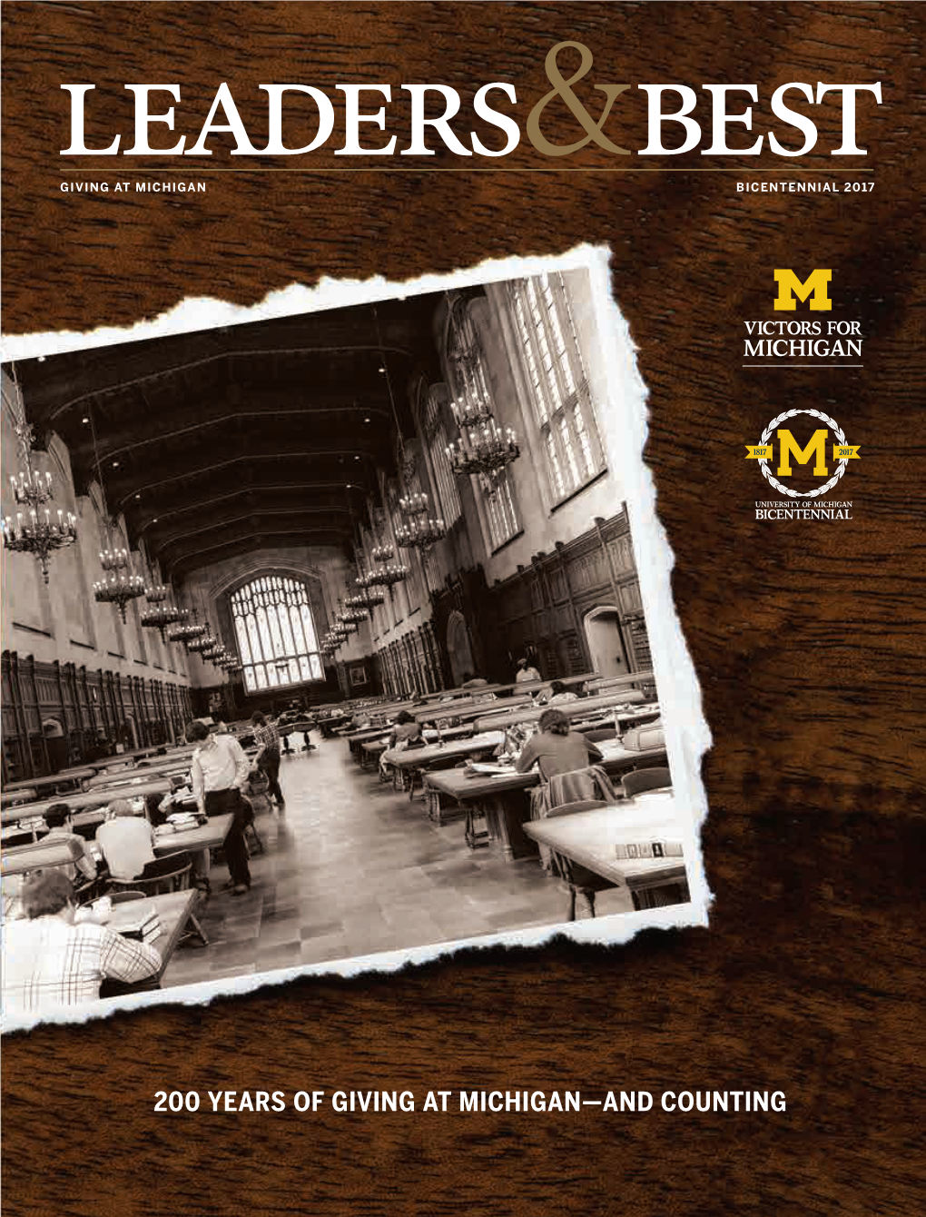 200 Years of Giving at Michigan (PDF)