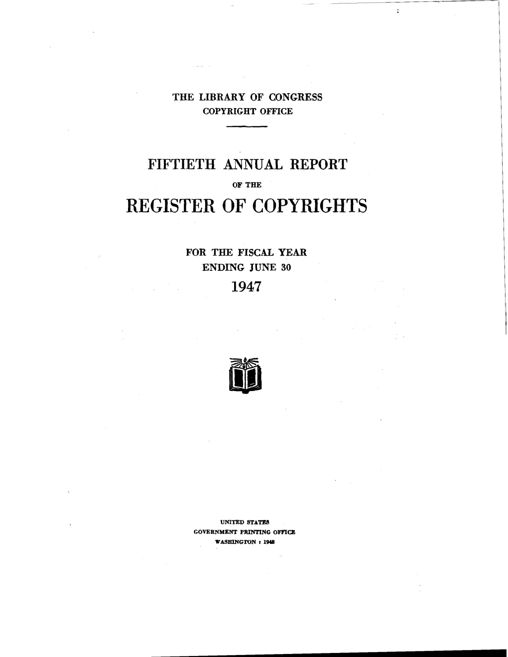 1947 Annual Report