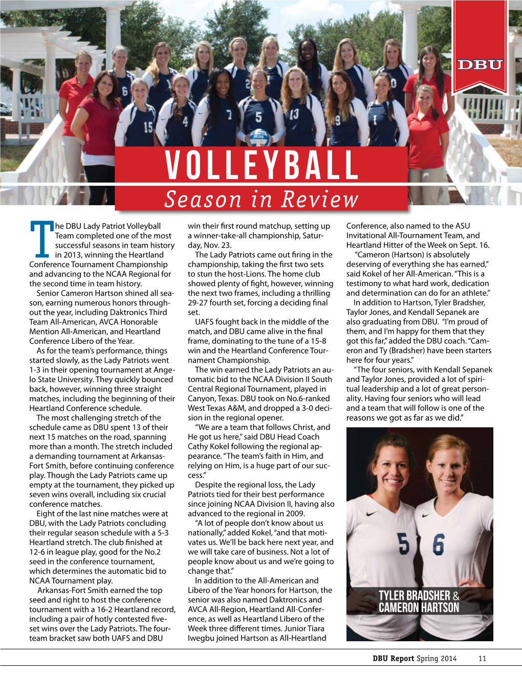 VOLLEYBALL Season in Review