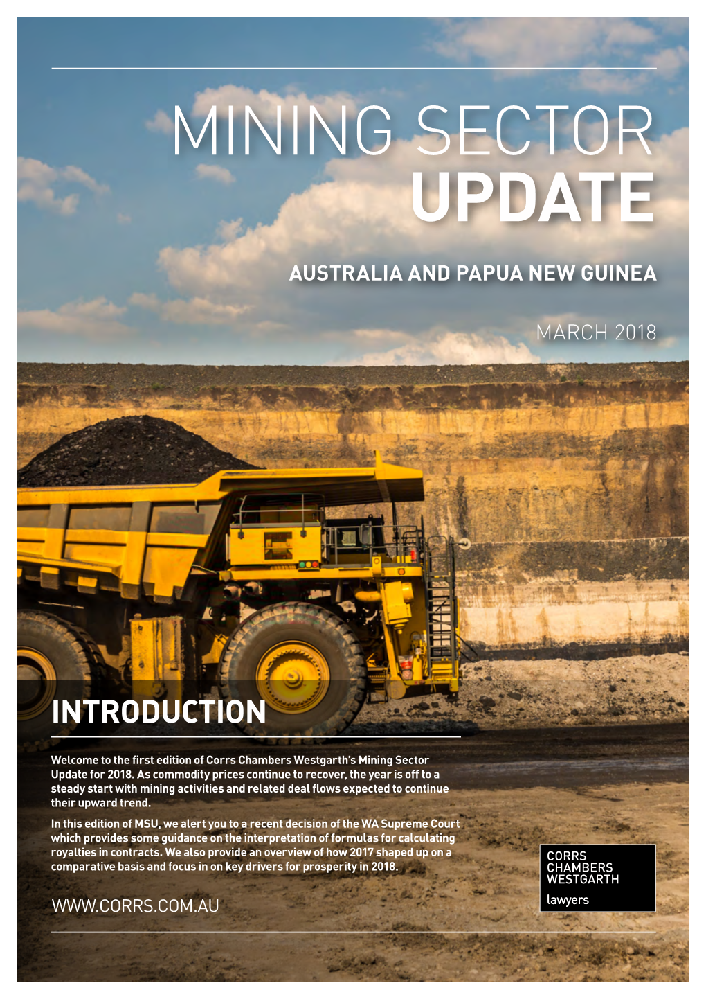 Mining Sector Update
