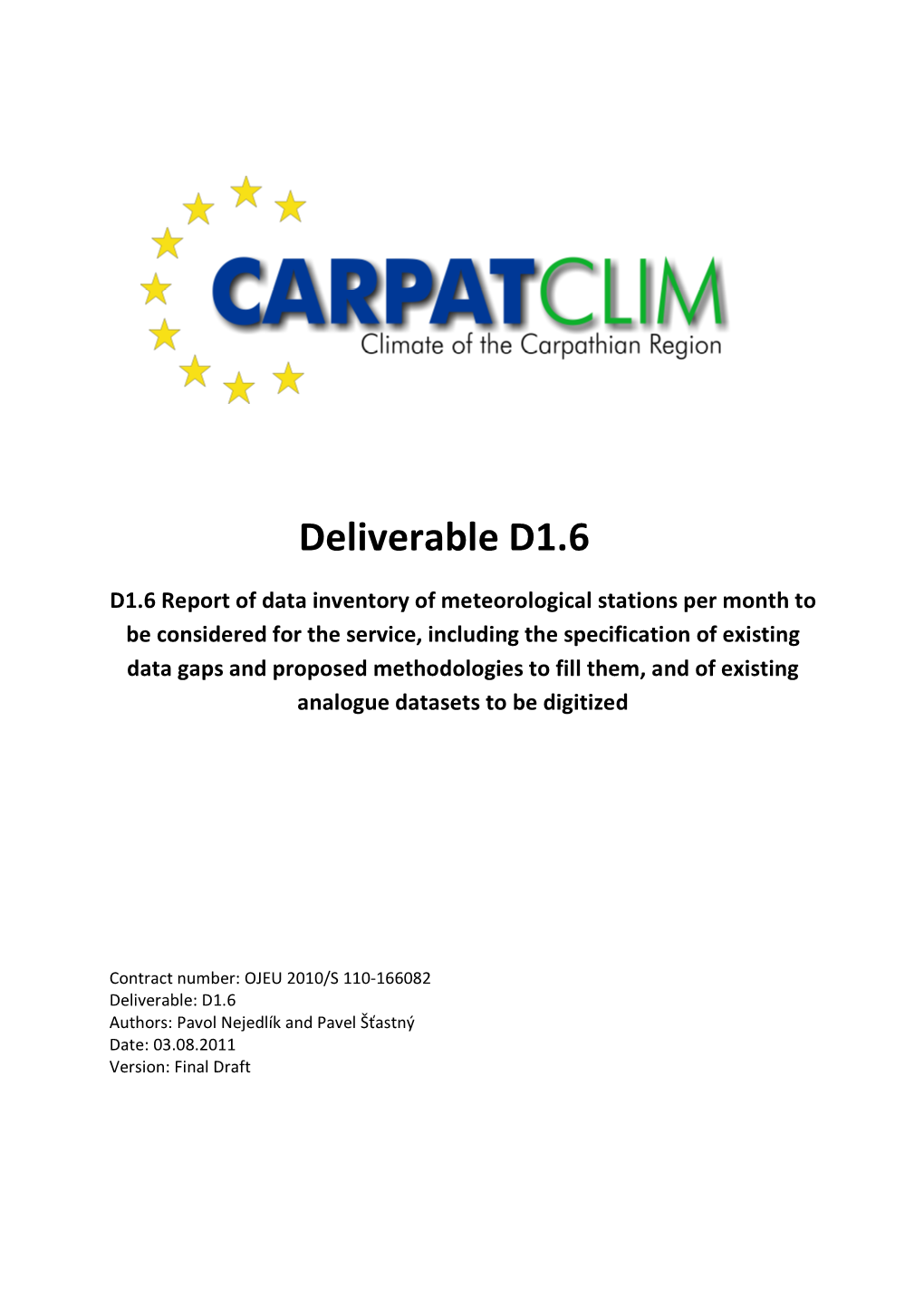 Deliverable D1.6