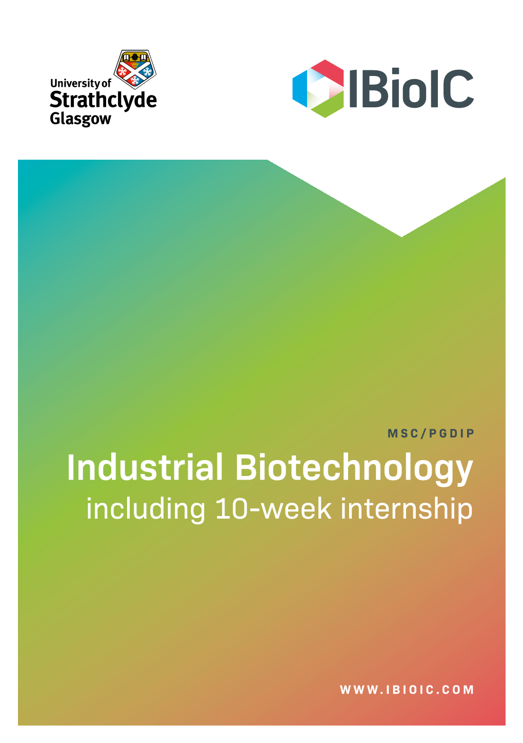 Industrial Biotechnology Including 10-Week Internship