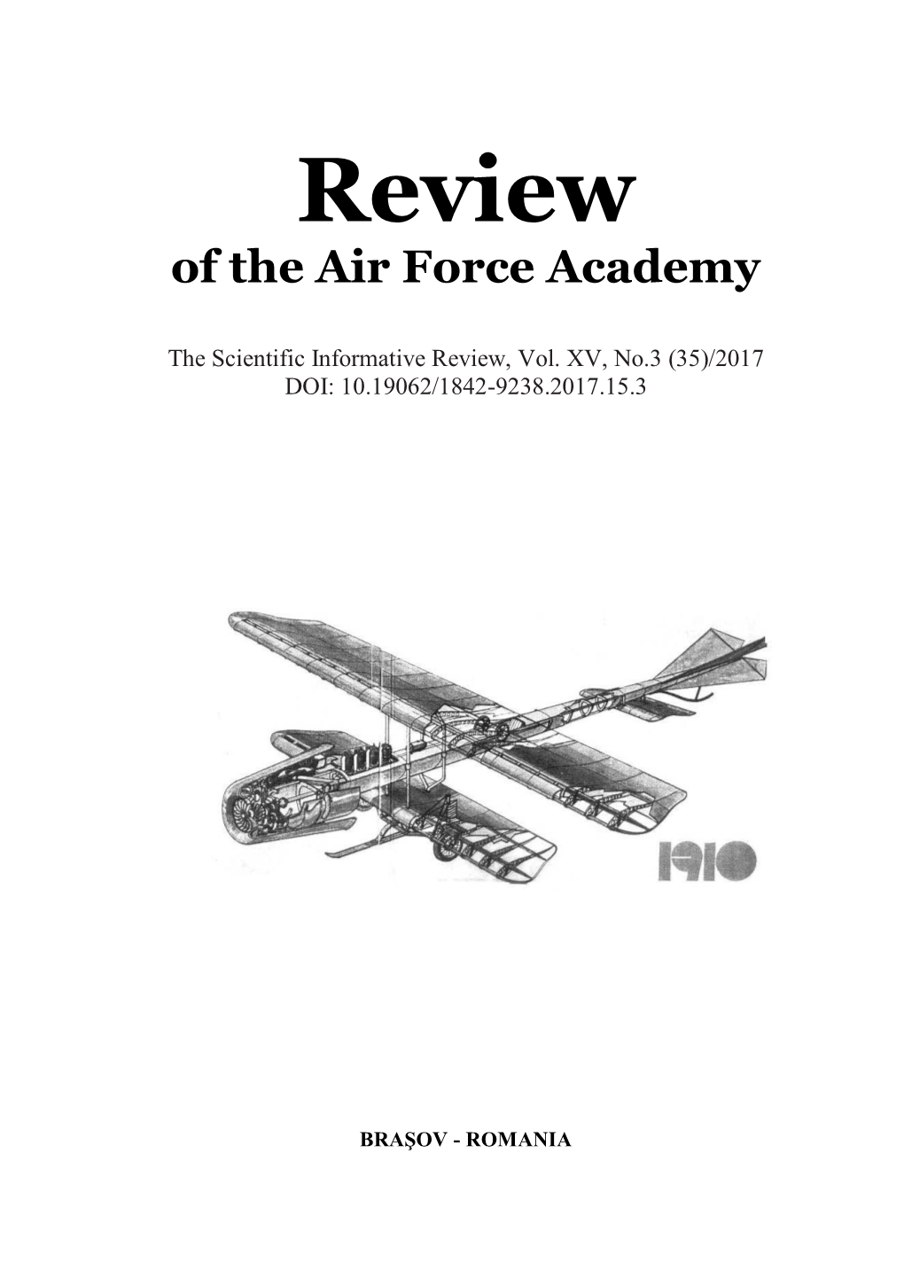 Review of the Air Force Academy