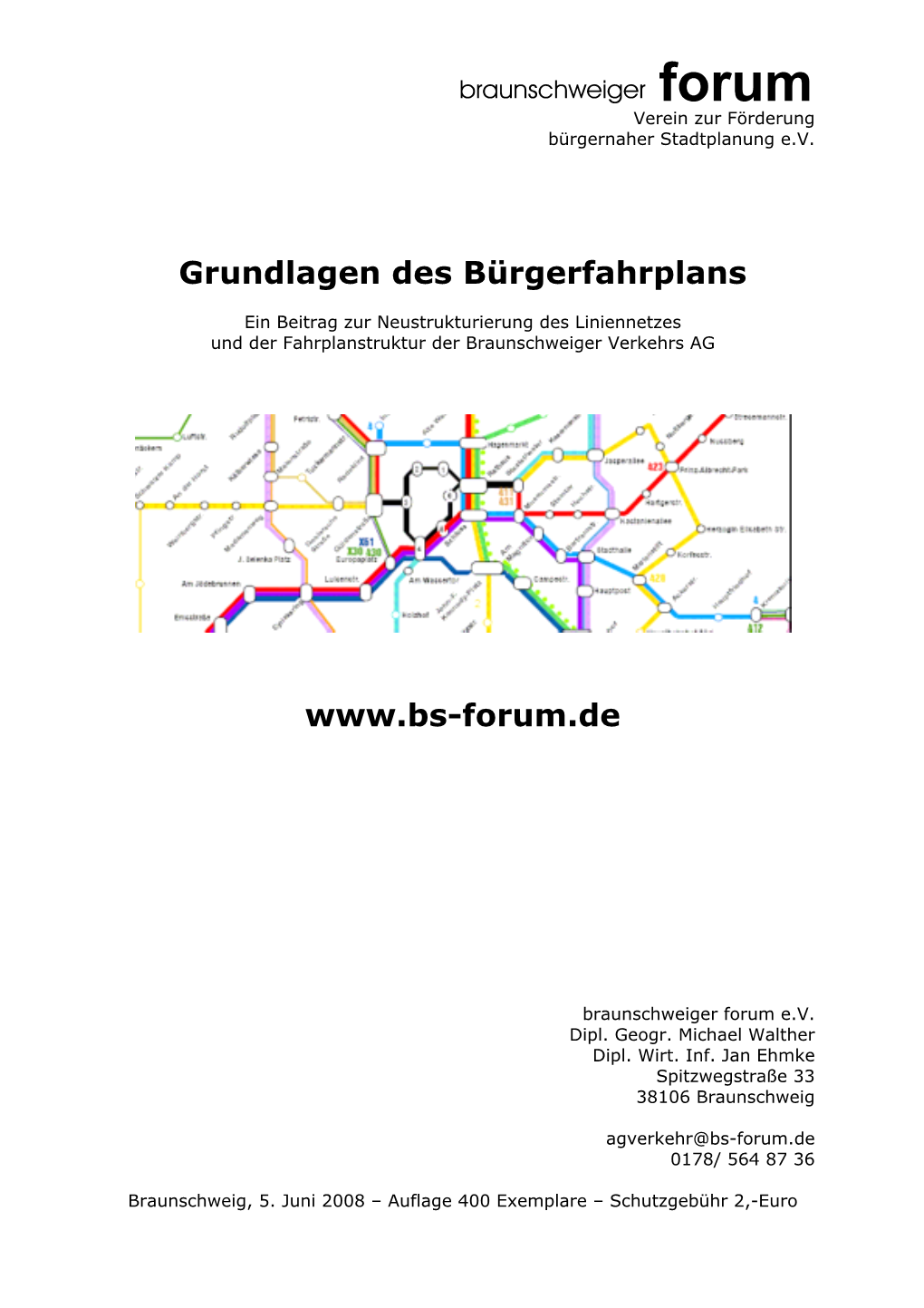 Grundlagen Des Bürgerfahrplans