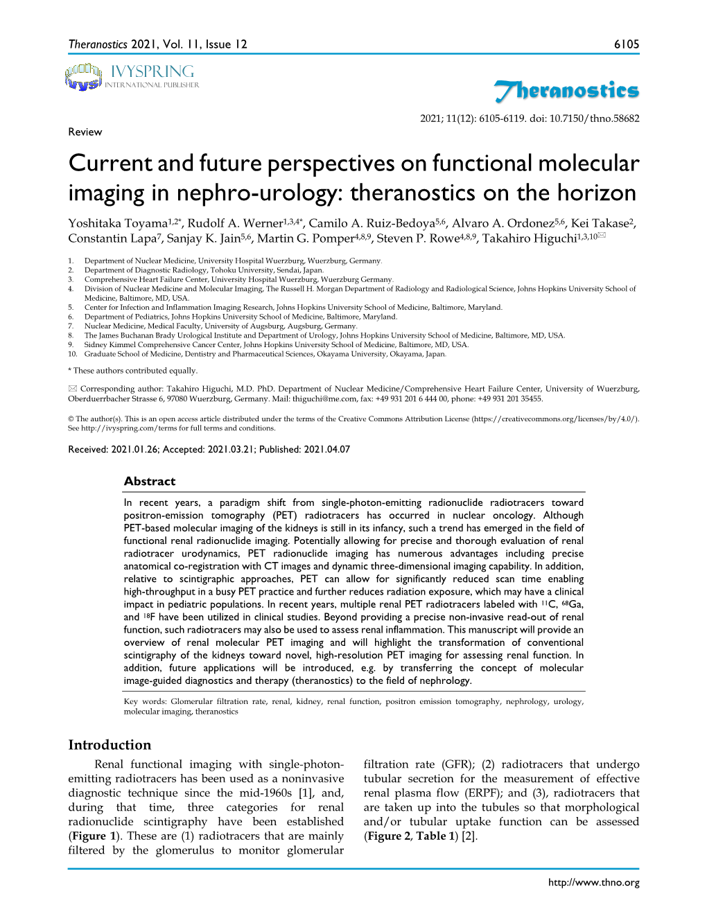 Theranostics Current and Future Perspectives on Functional