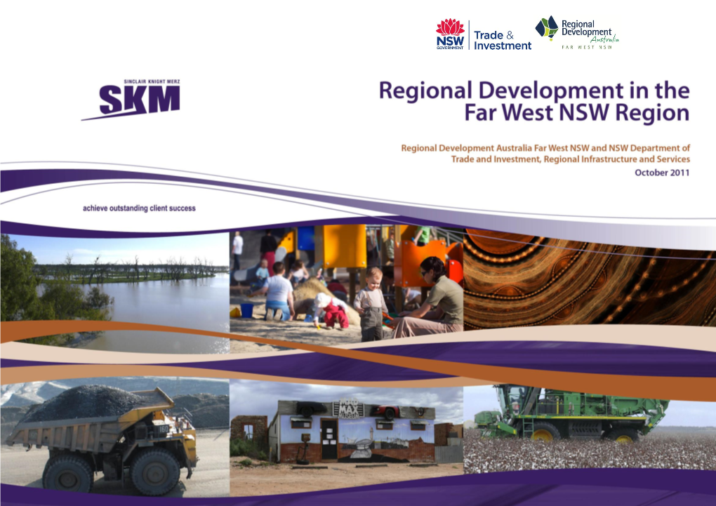 RDA Far West NSW Regional Development Report