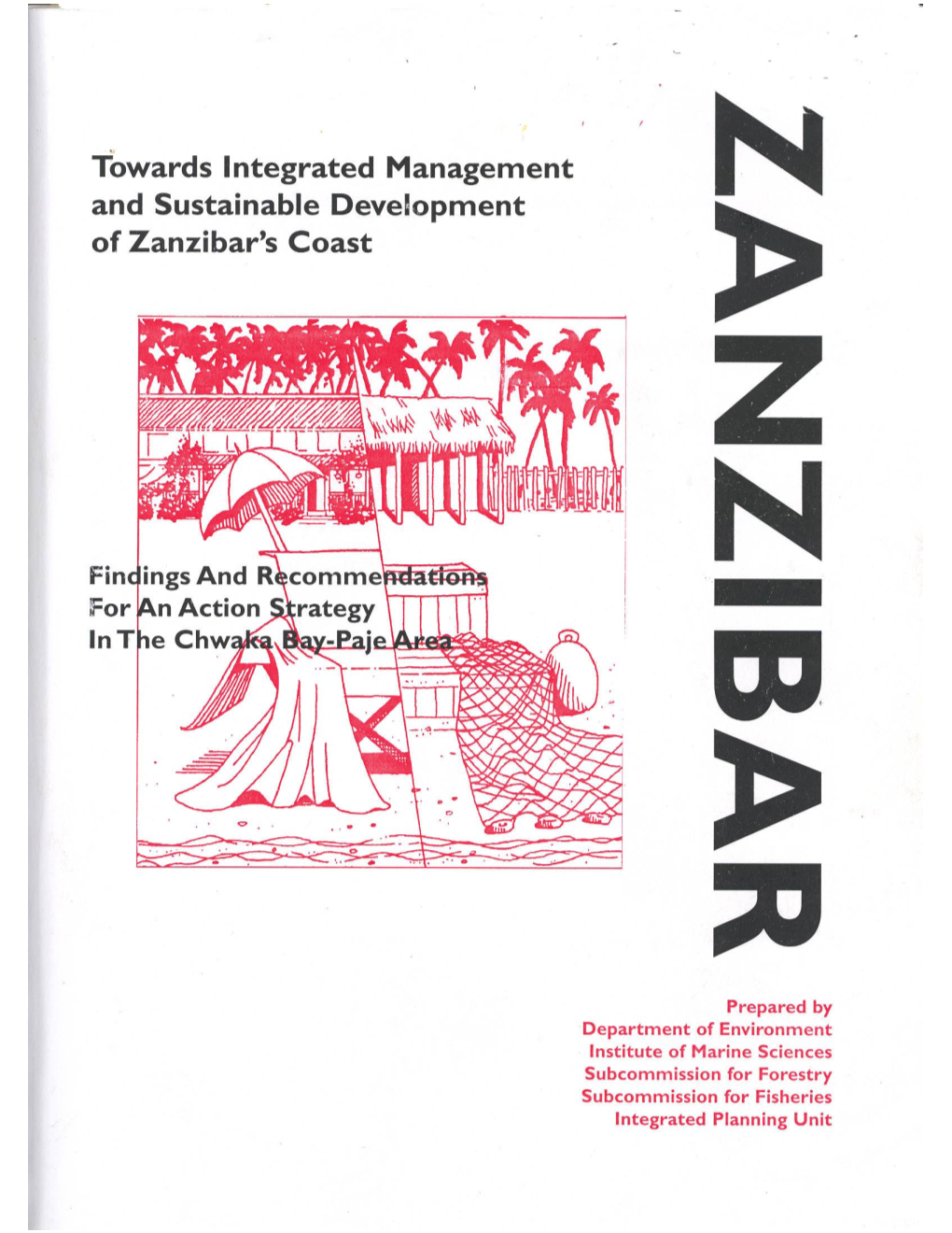 Towards Integrated Management and Sustainable Development of Zanzibar’S Coast