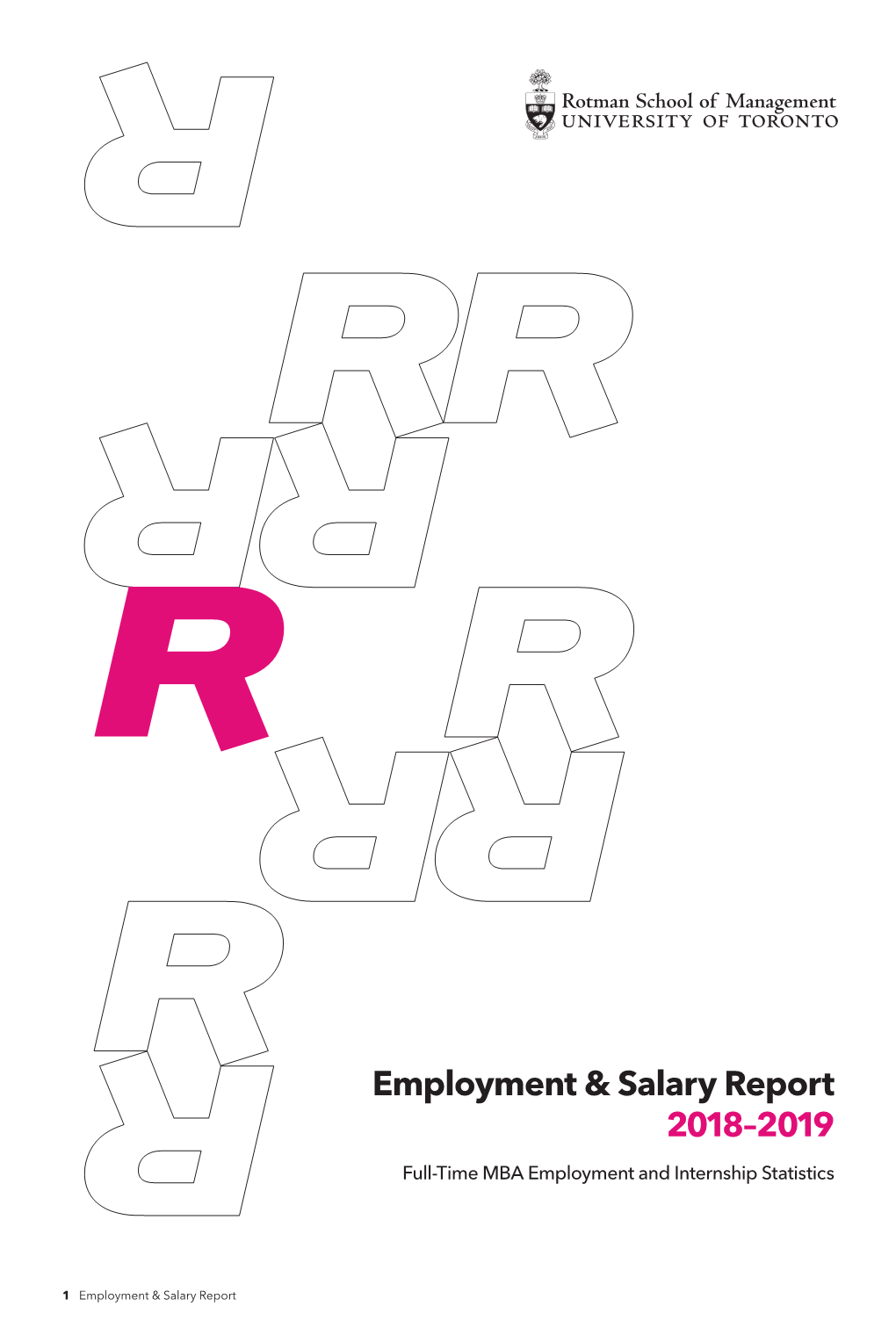 Employment & Salary Report 2018–2019