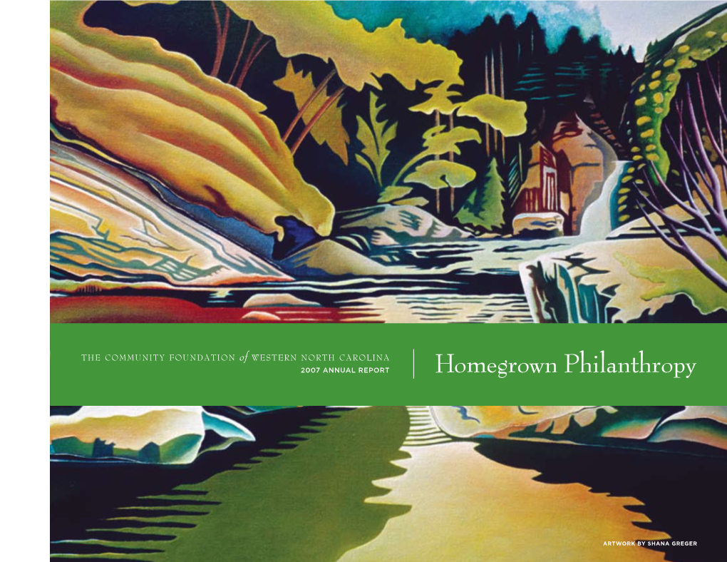 Homegrown Philanthropy