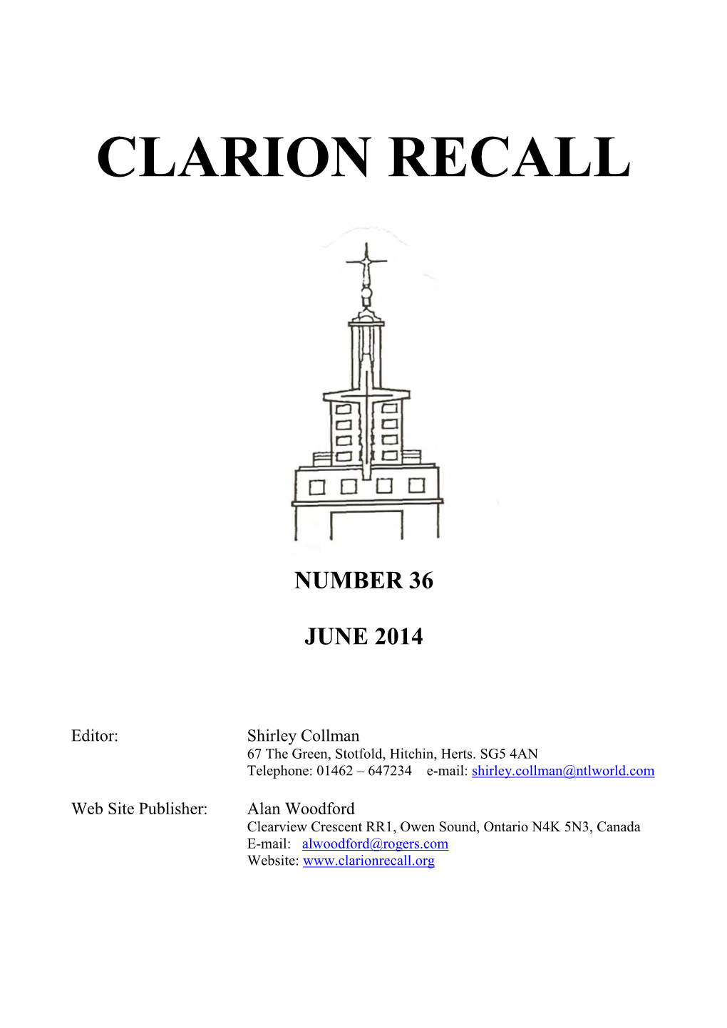 Clarion Recall No 29 June 2010