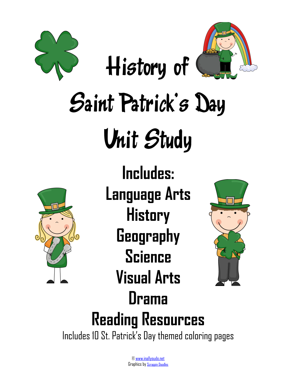 History of Saint Patrick's Day Unit Study