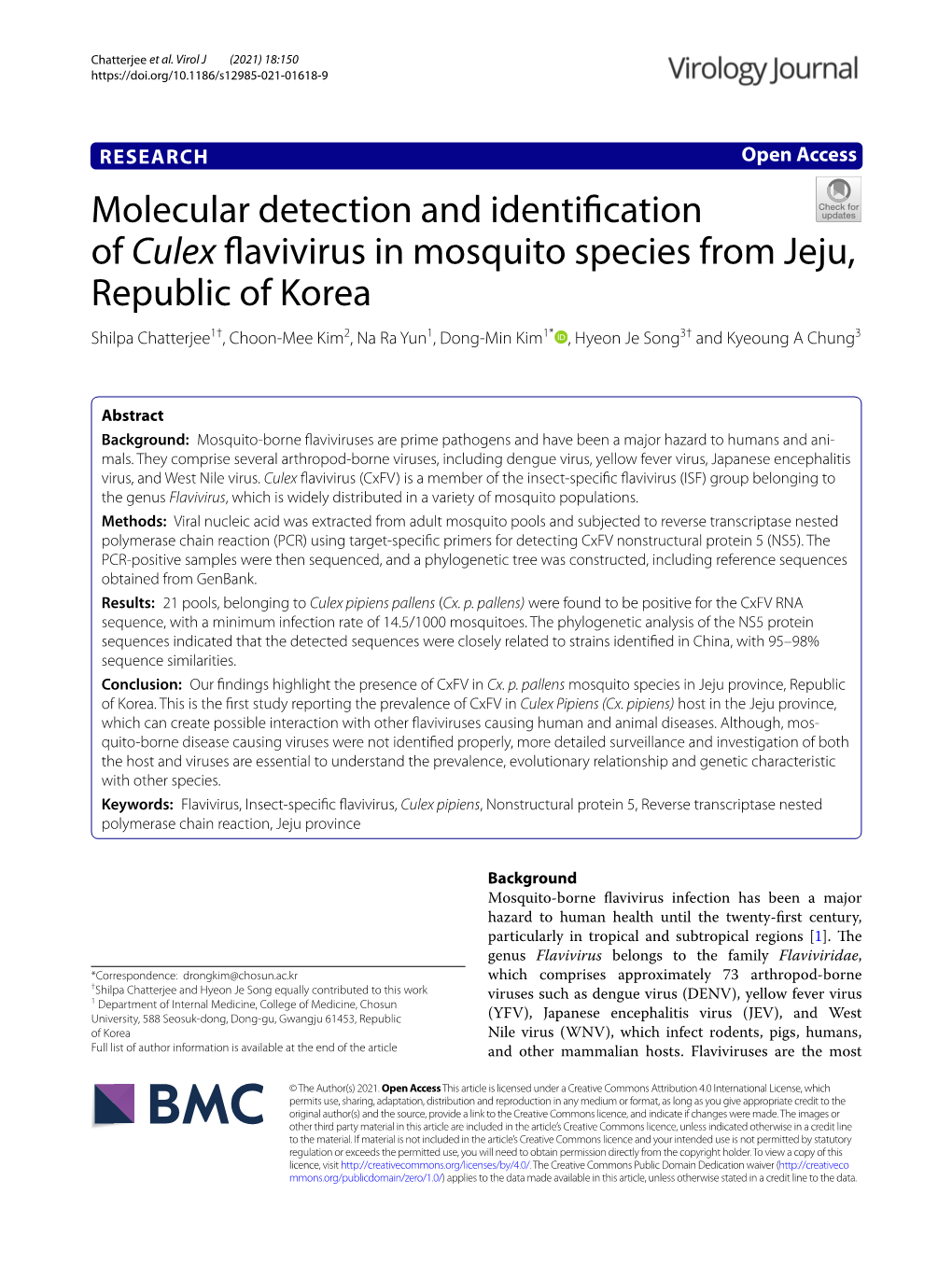 Molecular Detection and Identification Of
