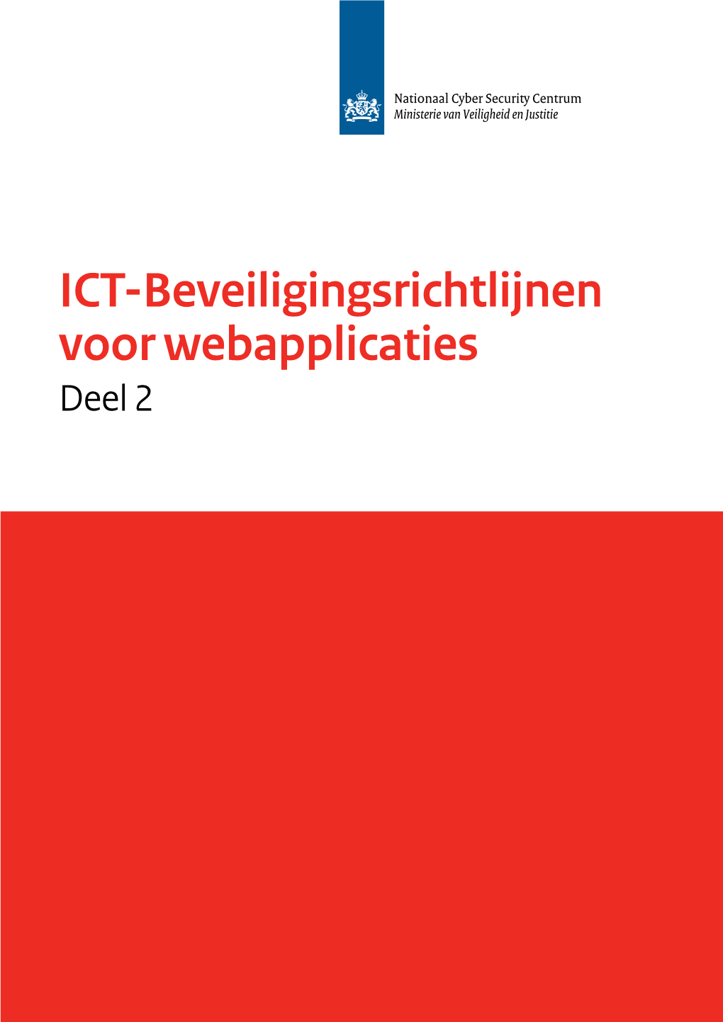 ICT-Beveiligingsrichtlijnen Voor Webapplicaties