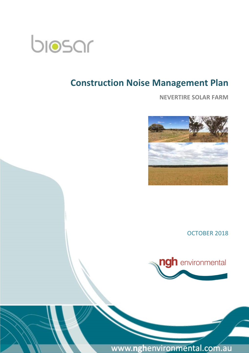 Construction Noise Management Plan NEVERTIRE SOLAR FARM