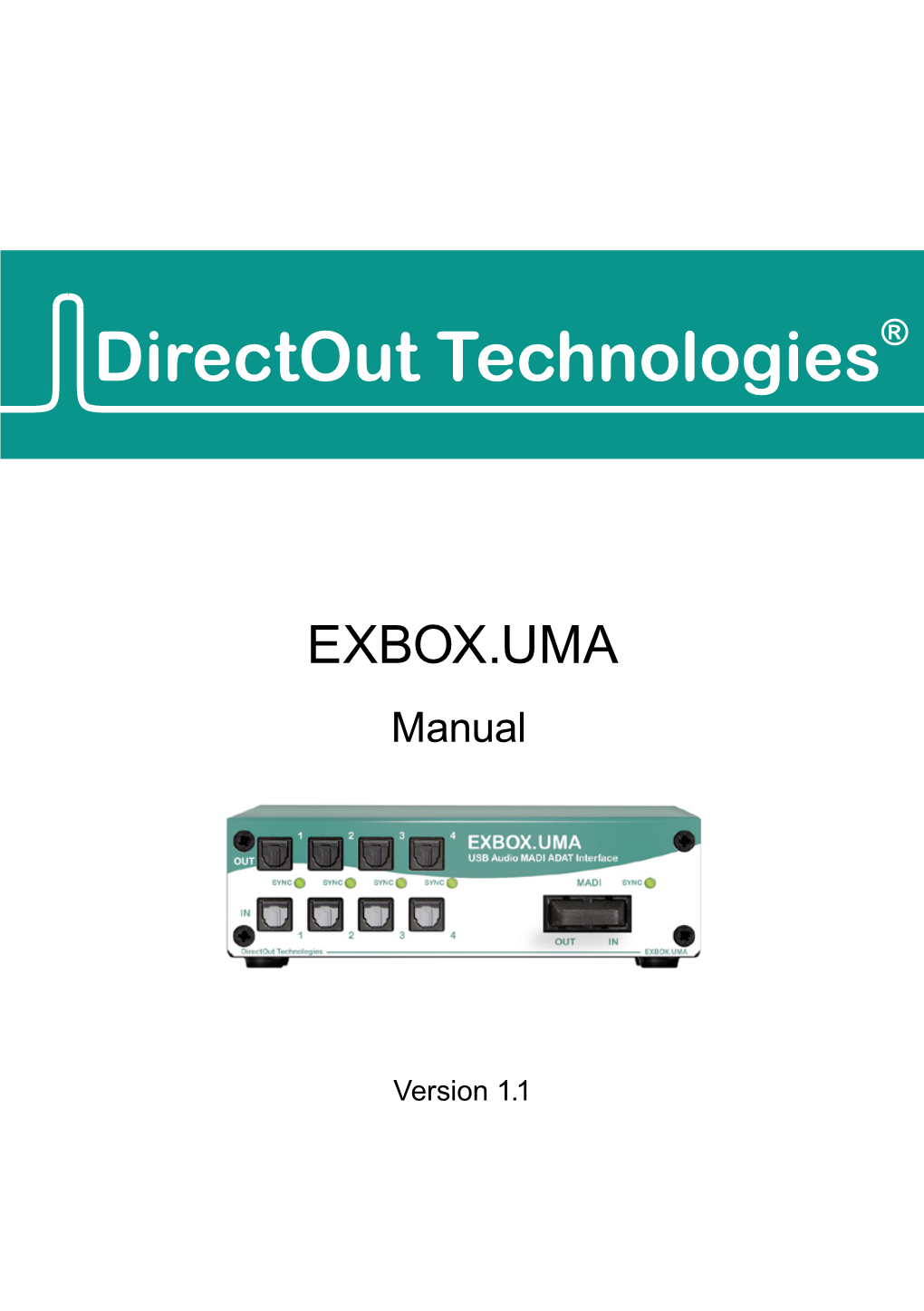 EXBOX.UMA Manual