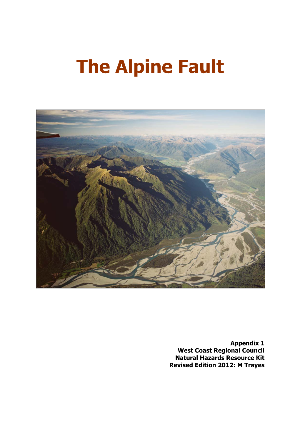 The Alpine Fault