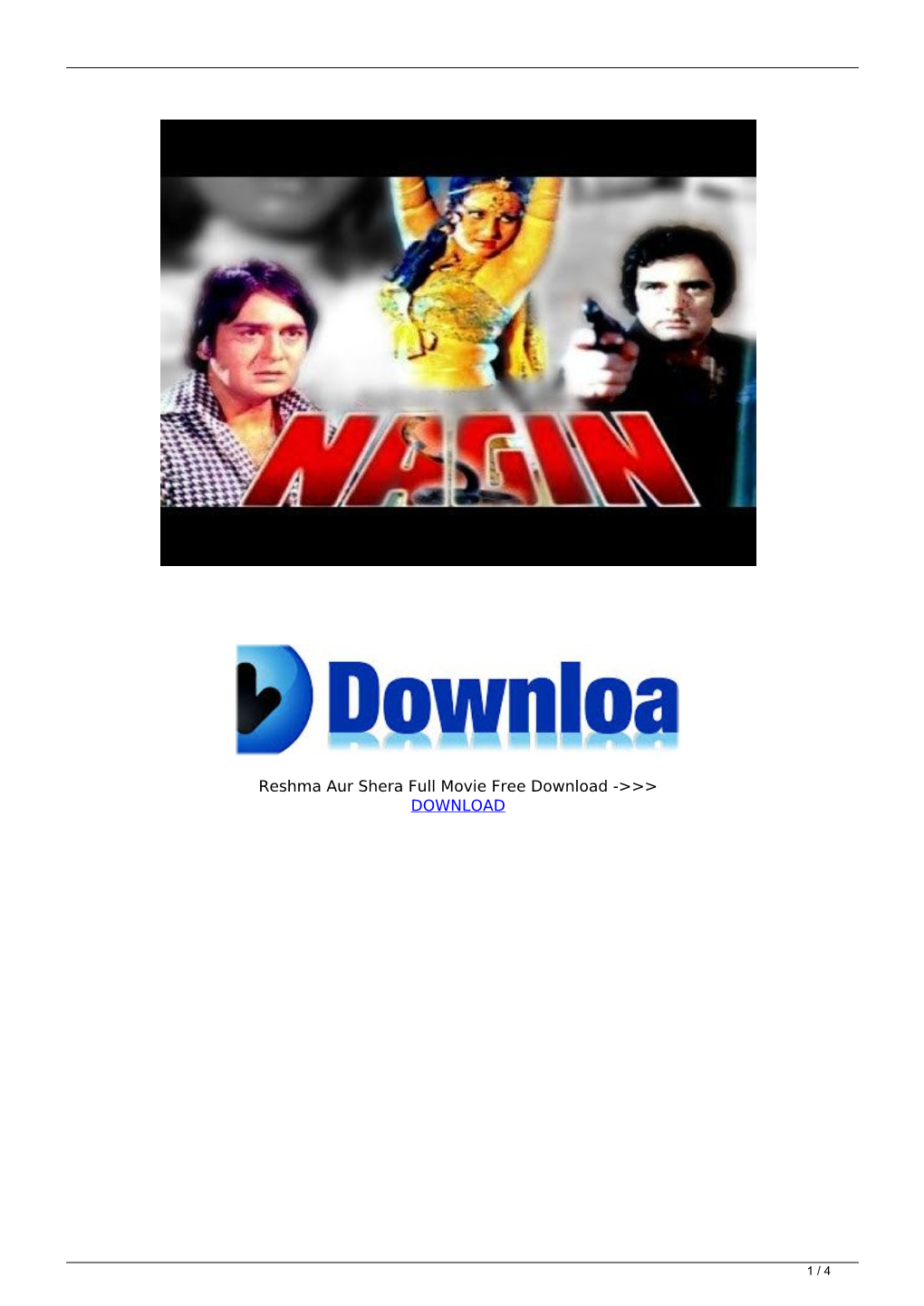 Reshma Aur Shera Full Movie Free Download ->>> DOWNLOAD