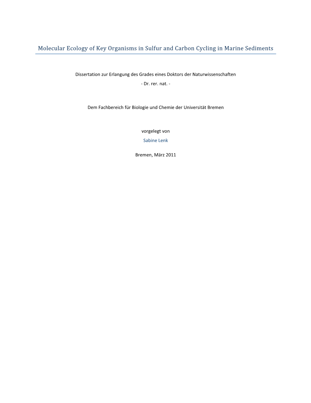 Sulfur Oxidation State of The