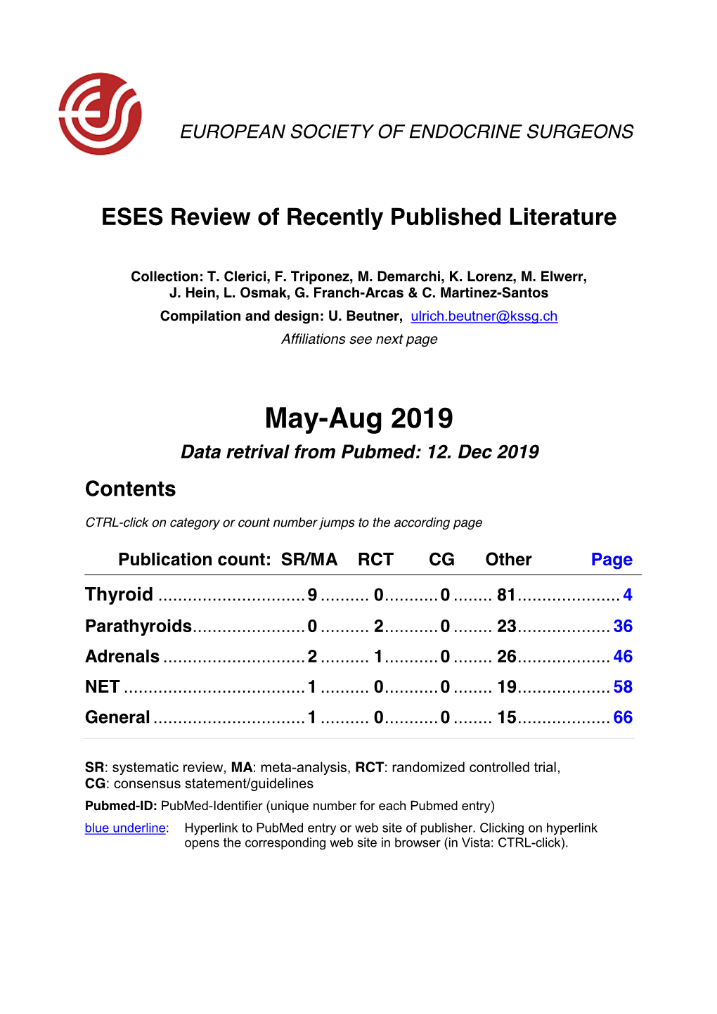 May-Aug 2019 Data Retrival from Pubmed: 12