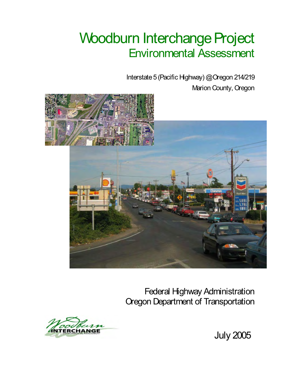 Woodburn Interchange Project Environmental Assessment