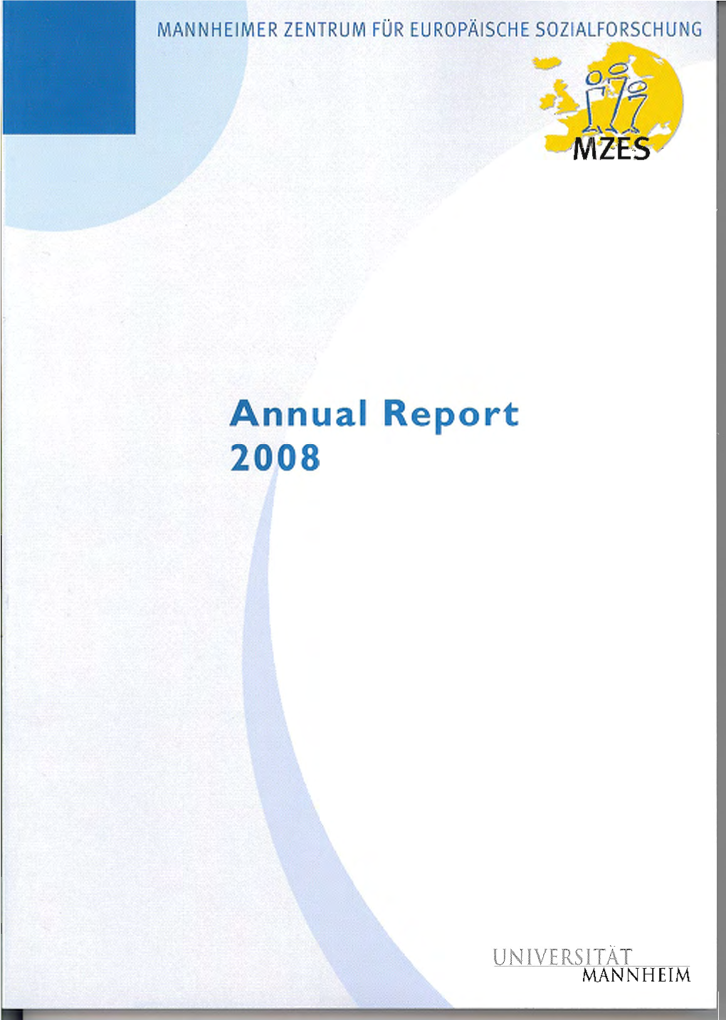 Annual Report 2008 Mannheim 2009