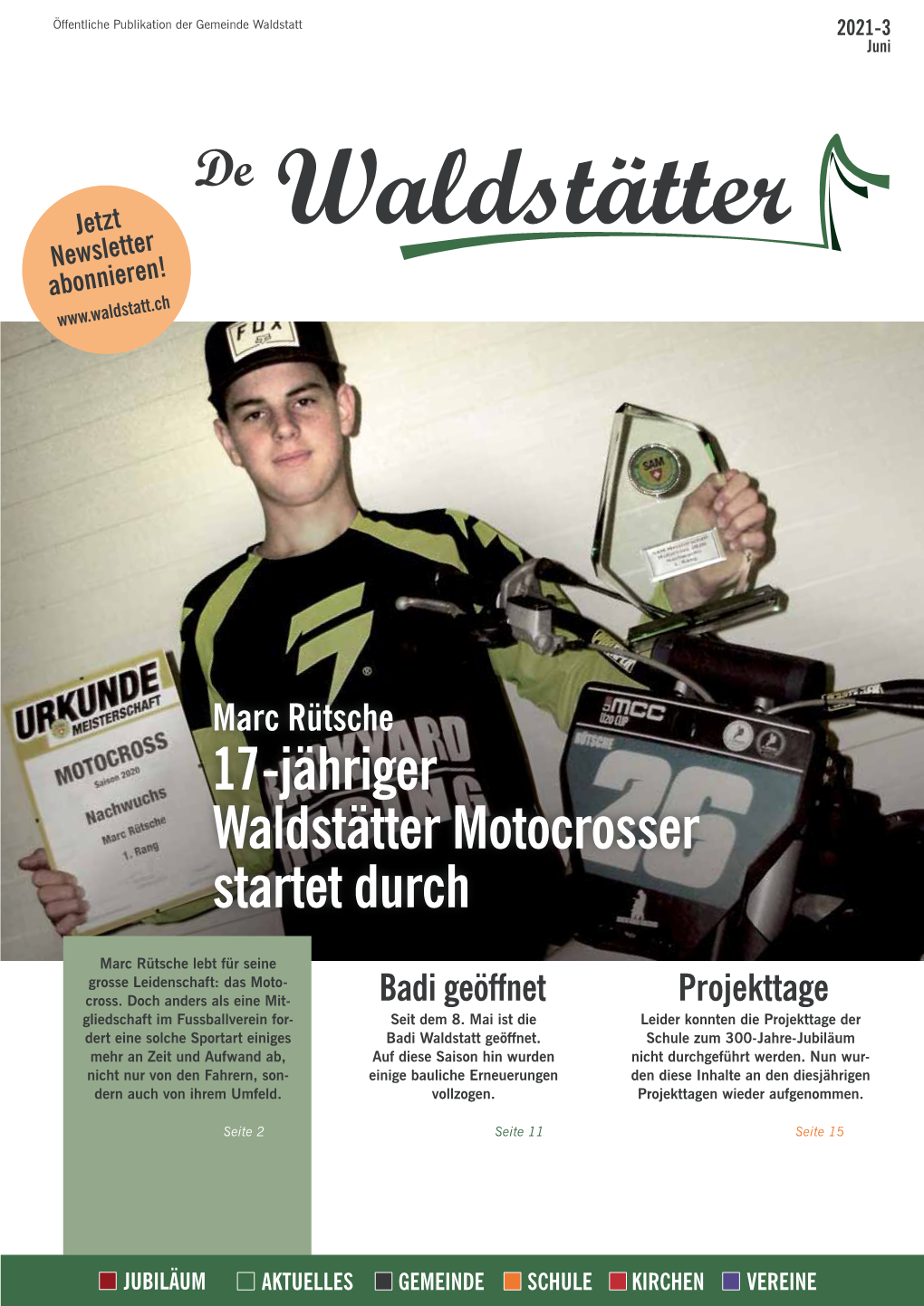 17-Jähriger Waldstätter Motocrosser Startet Durch